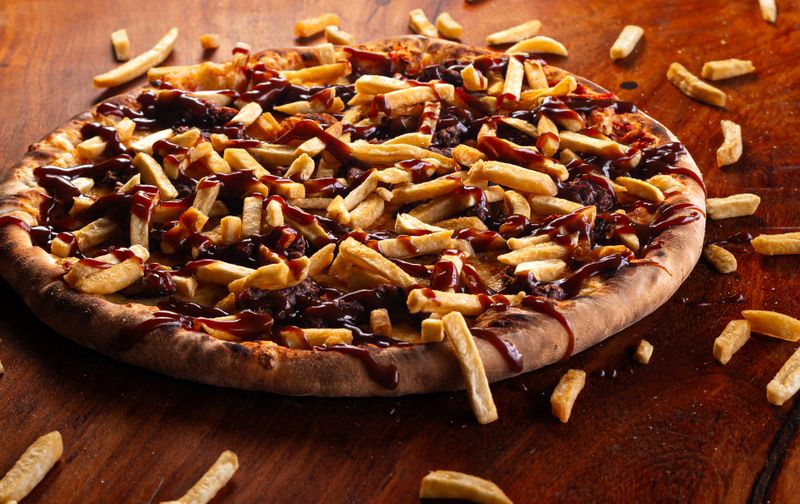 Pepperoni classic pizza with crispy pepperoni rounds