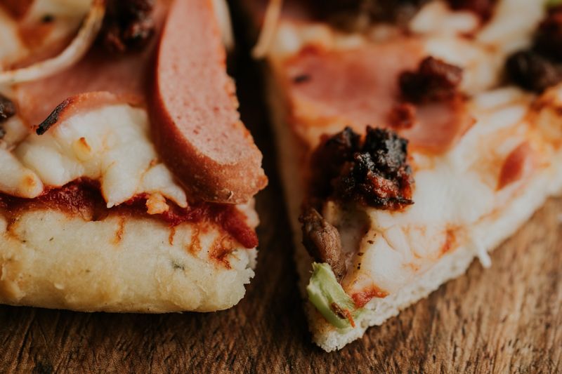 Four Cheese pizza with blend of premium cheeses